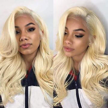 Ali Annabelle 613 Honey Blonde Peruvian Body Wave 13x4 Lace Front Human Hair Wigs